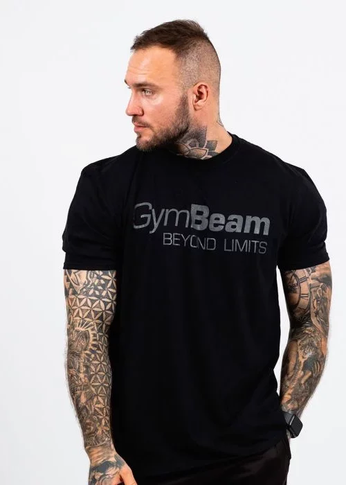 Tričko Beyond Limits Black – GymBeam